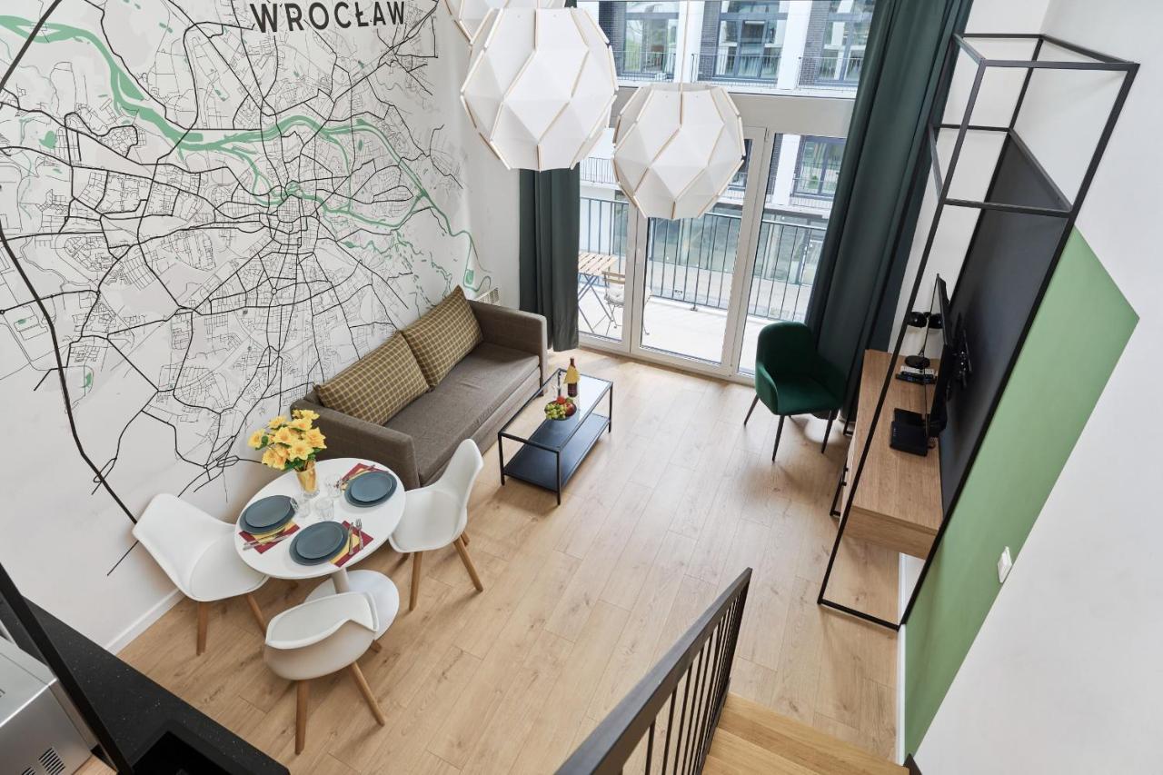 Apartament Mezzanine Studio Zarembowicza Wrocław Airport by Renters Zewnętrze zdjęcie