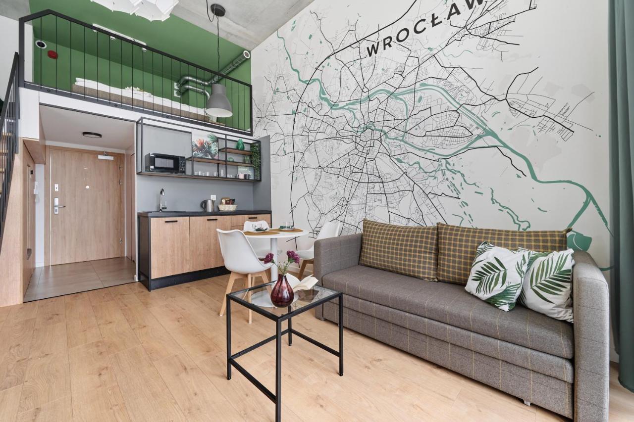 Apartament Mezzanine Studio Zarembowicza Wrocław Airport by Renters Zewnętrze zdjęcie