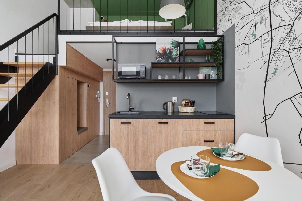 Apartament Mezzanine Studio Zarembowicza Wrocław Airport by Renters Zewnętrze zdjęcie