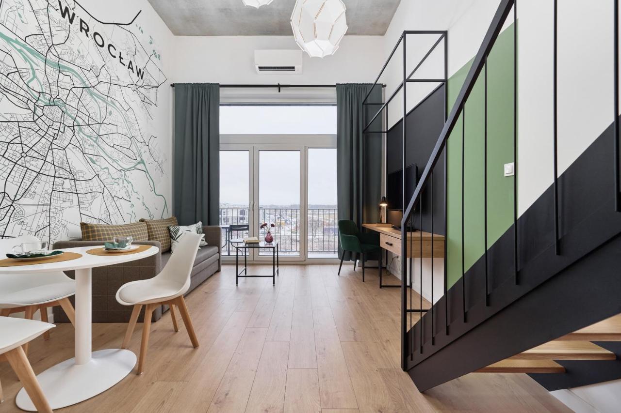 Apartament Mezzanine Studio Zarembowicza Wrocław Airport by Renters Zewnętrze zdjęcie